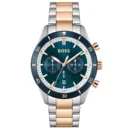 Hugo Boss Men's Santiago Chronograph Two-Tone Watch - 1513937